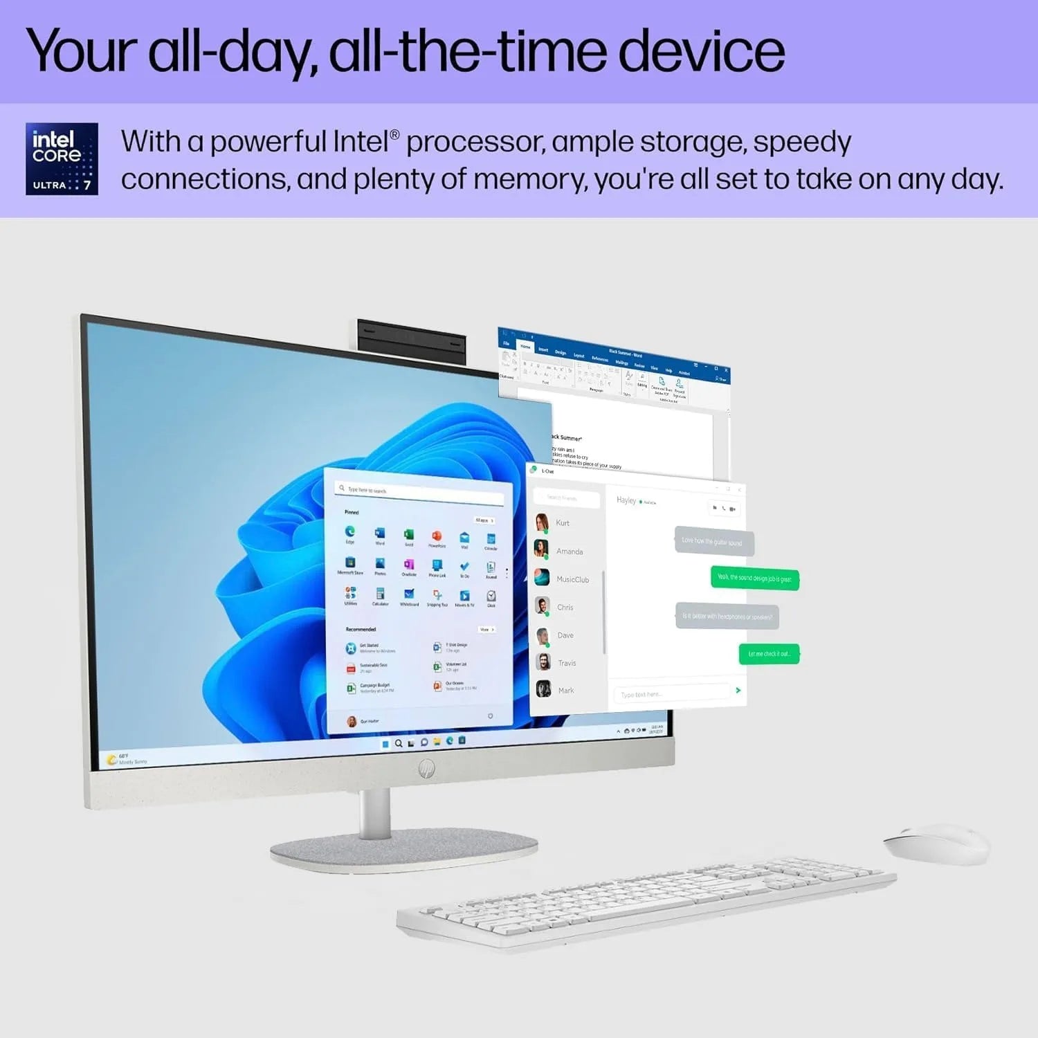 27" All-in-One Touchscreen Desktop
