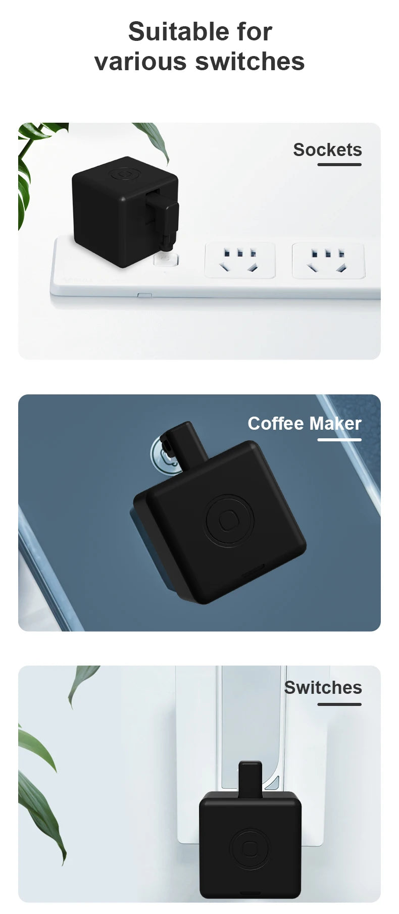 Tuya Zigbee Smart Fingerbot Switch Button Pusher