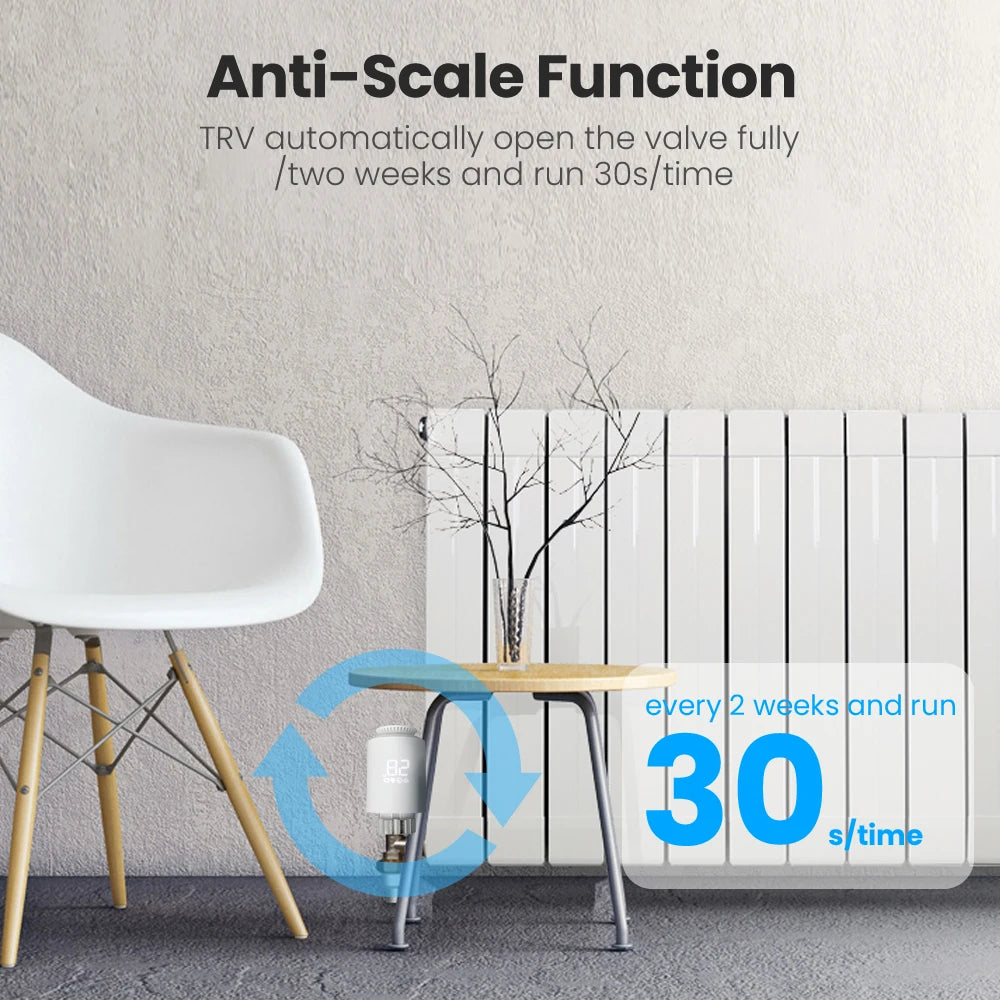 AVATTO Tuya ZigBee3.0 Smart Thermostat Radiator Valve