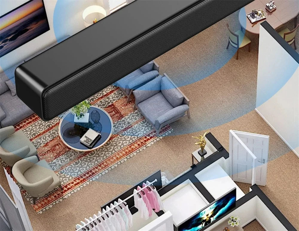 Bluetooth Subwoofer Soundbar Speaker