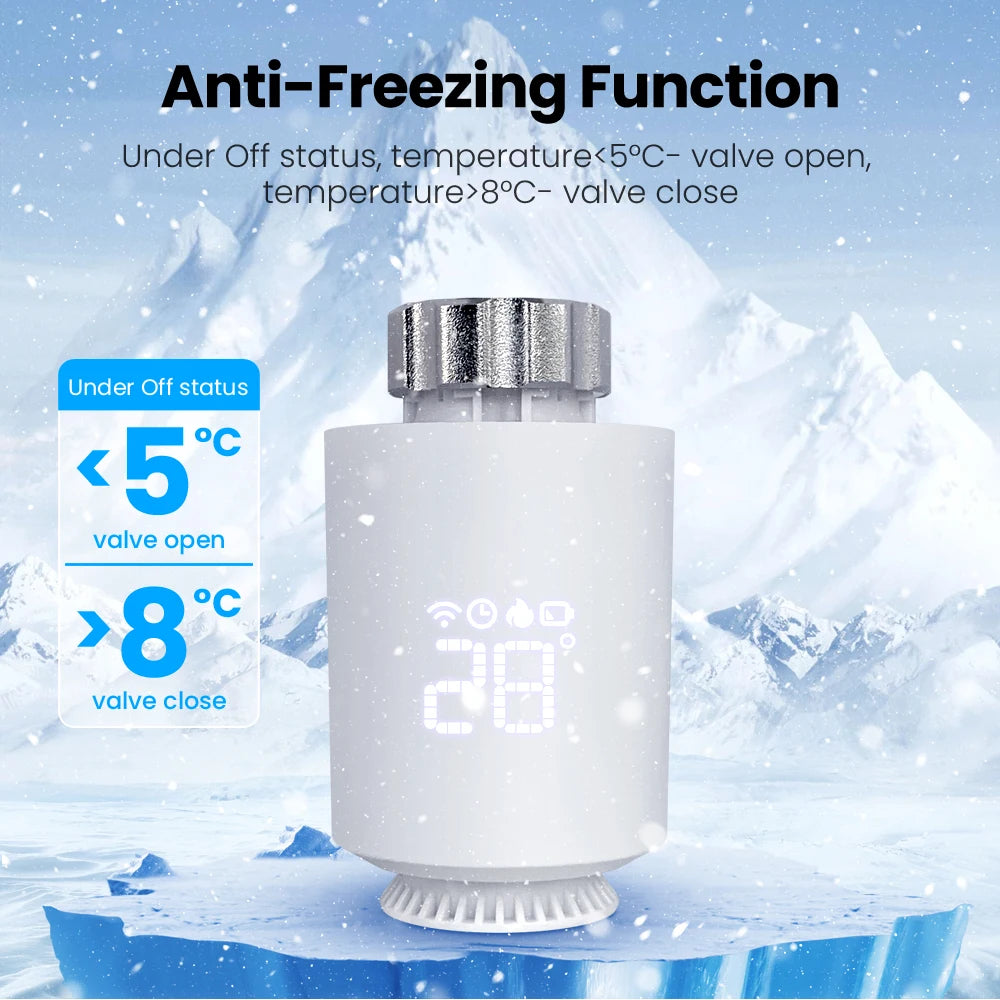AVATTO Tuya ZigBee3.0 Smart Thermostat Radiator Valve