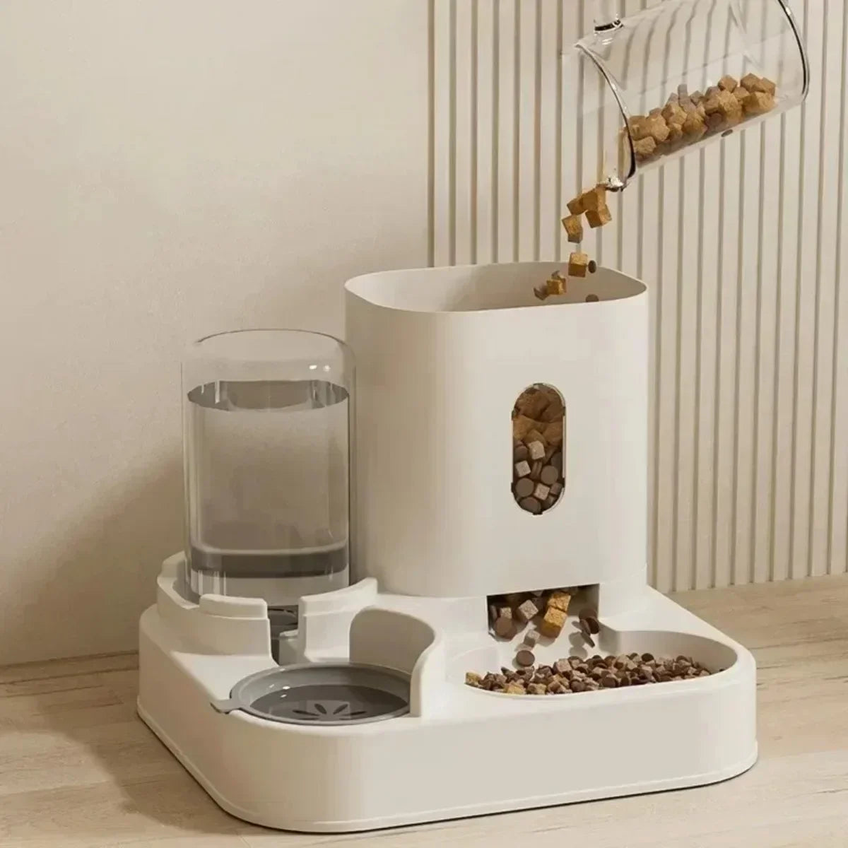 Automatic Pet Feeder and Water Dispenser