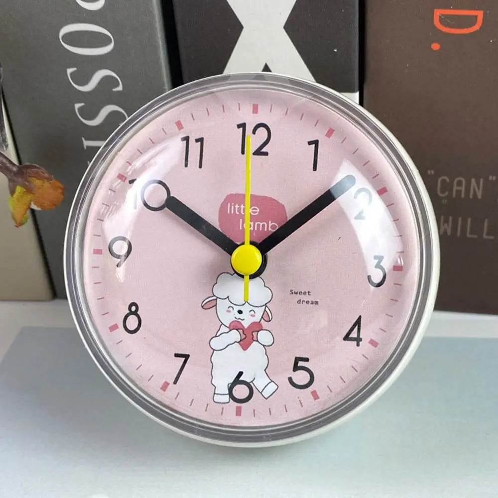 Mini Waterproof Suction Wall Clock