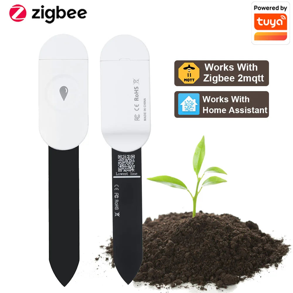 Tuya Zigbee Smart Soil Moisture & Temperature Sensor