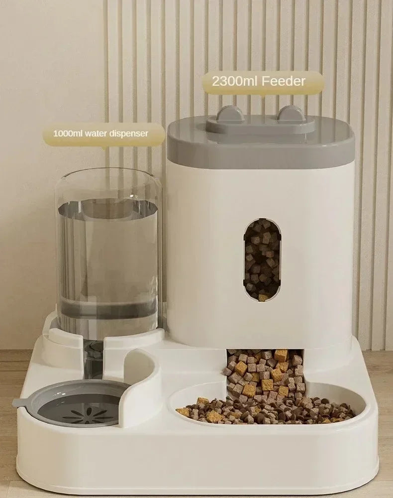 Automatic Pet Feeder and Water Dispenser