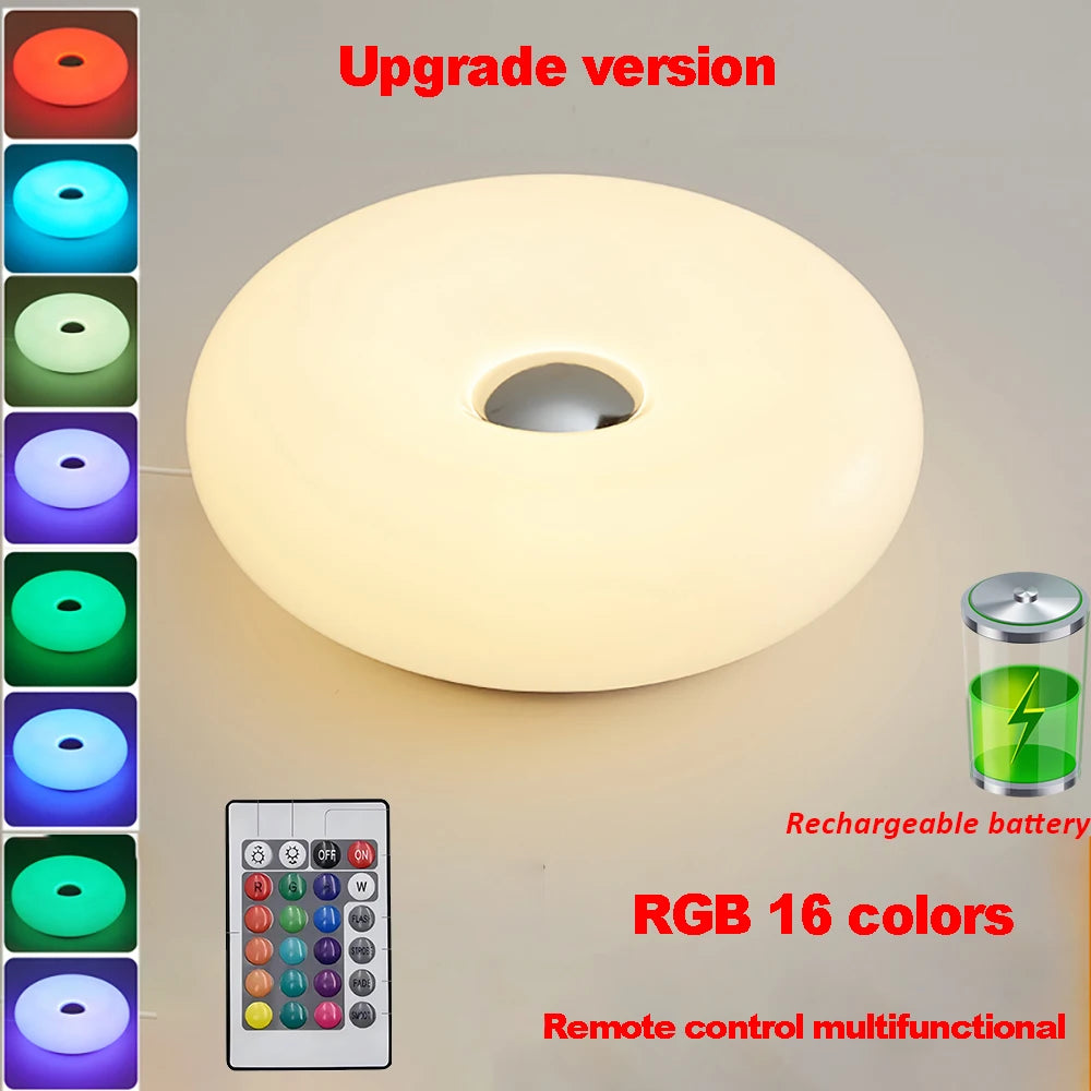 Bauhaus USB Table Lamp Donut Ambient Light