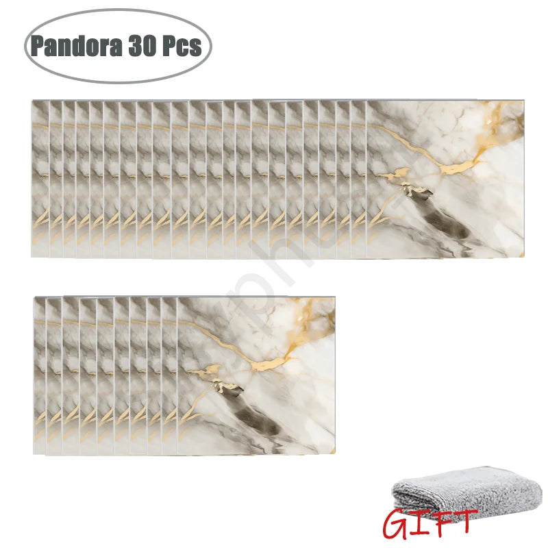 PVC Marble Self-Adhesive Wall & Floor Stickers