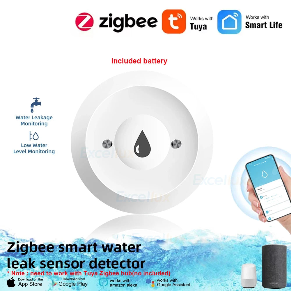 Tuya ZigBee Smart Water Leak Sensor