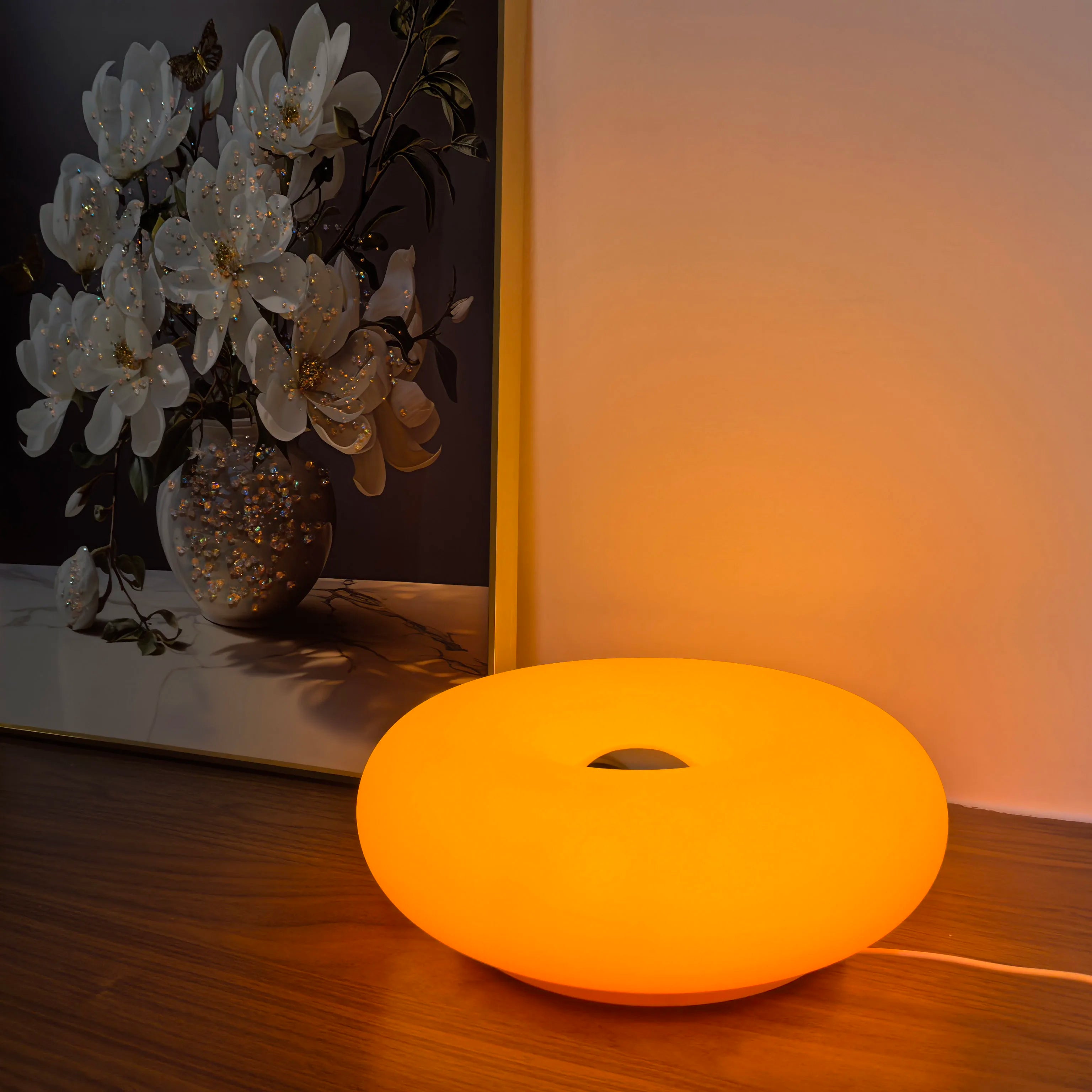 Bauhaus USB Table Lamp Donut Ambient Light