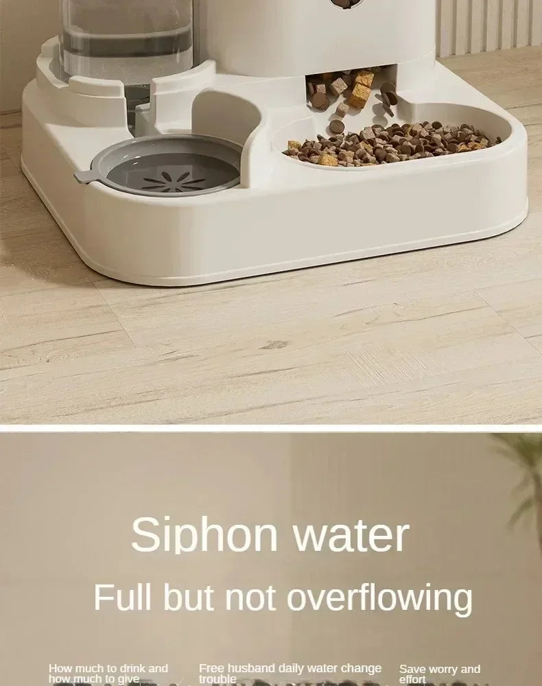 Automatic Pet Feeder and Water Dispenser