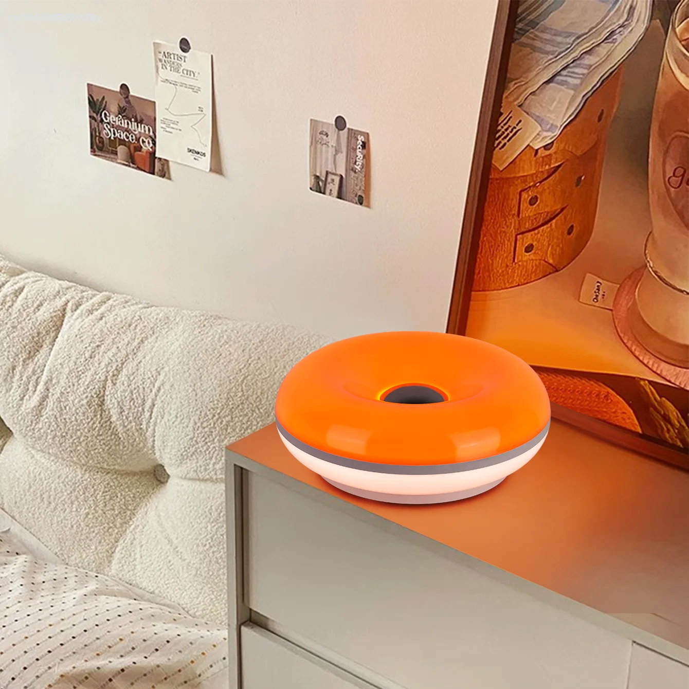 Bauhaus USB Table Lamp Donut Ambient Light