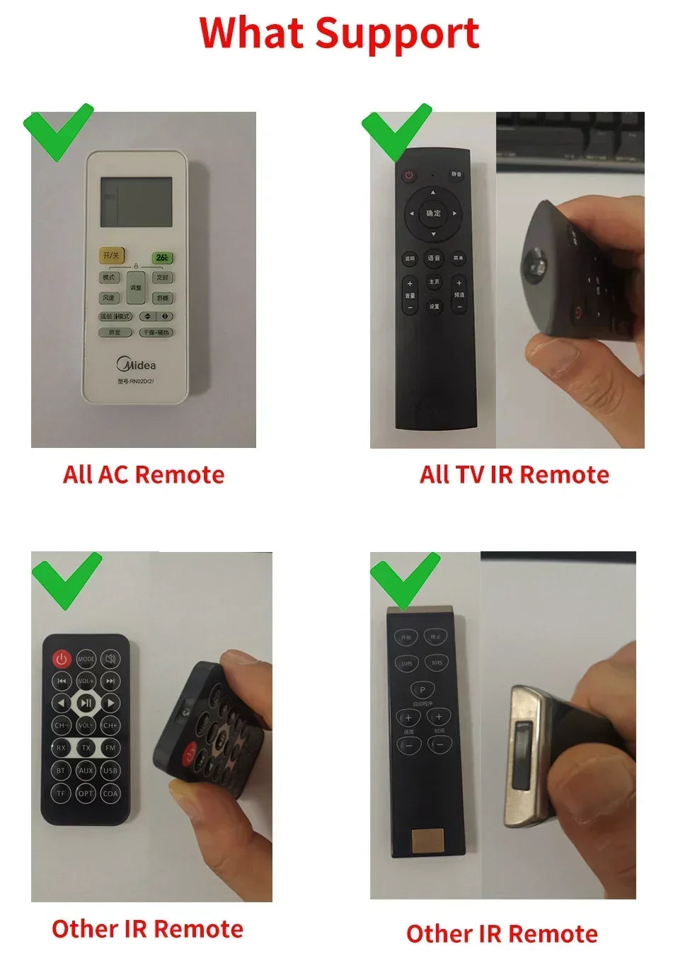 Tuya WiFi IR Smart Remote Control for TV & AC