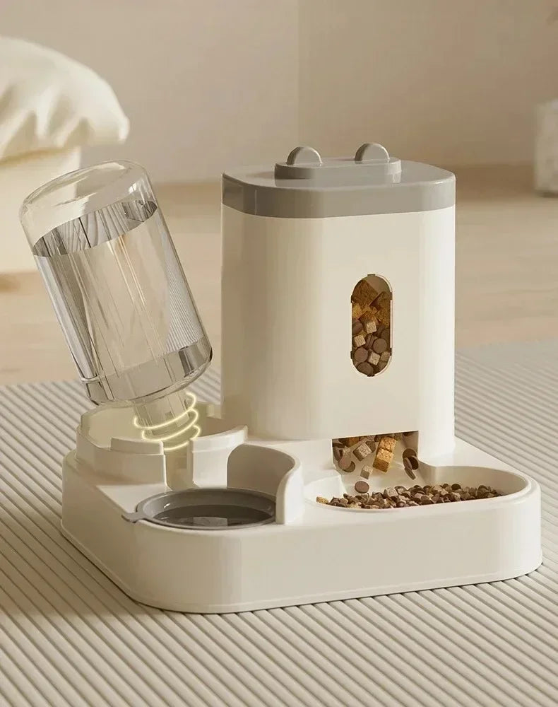 Automatic Pet Feeder and Water Dispenser