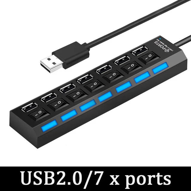 Multi-Port USB 3.0 Hub Adapter