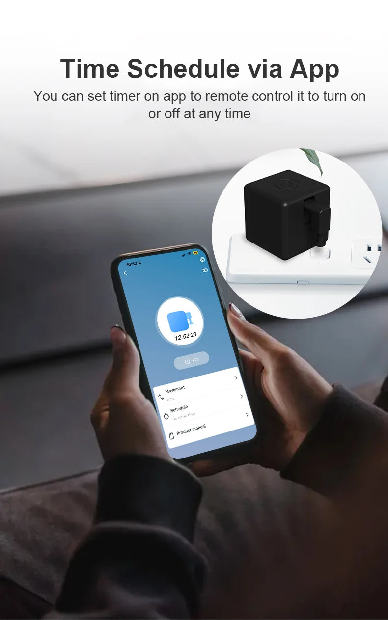 Tuya Zigbee Smart Fingerbot Switch Button Pusher