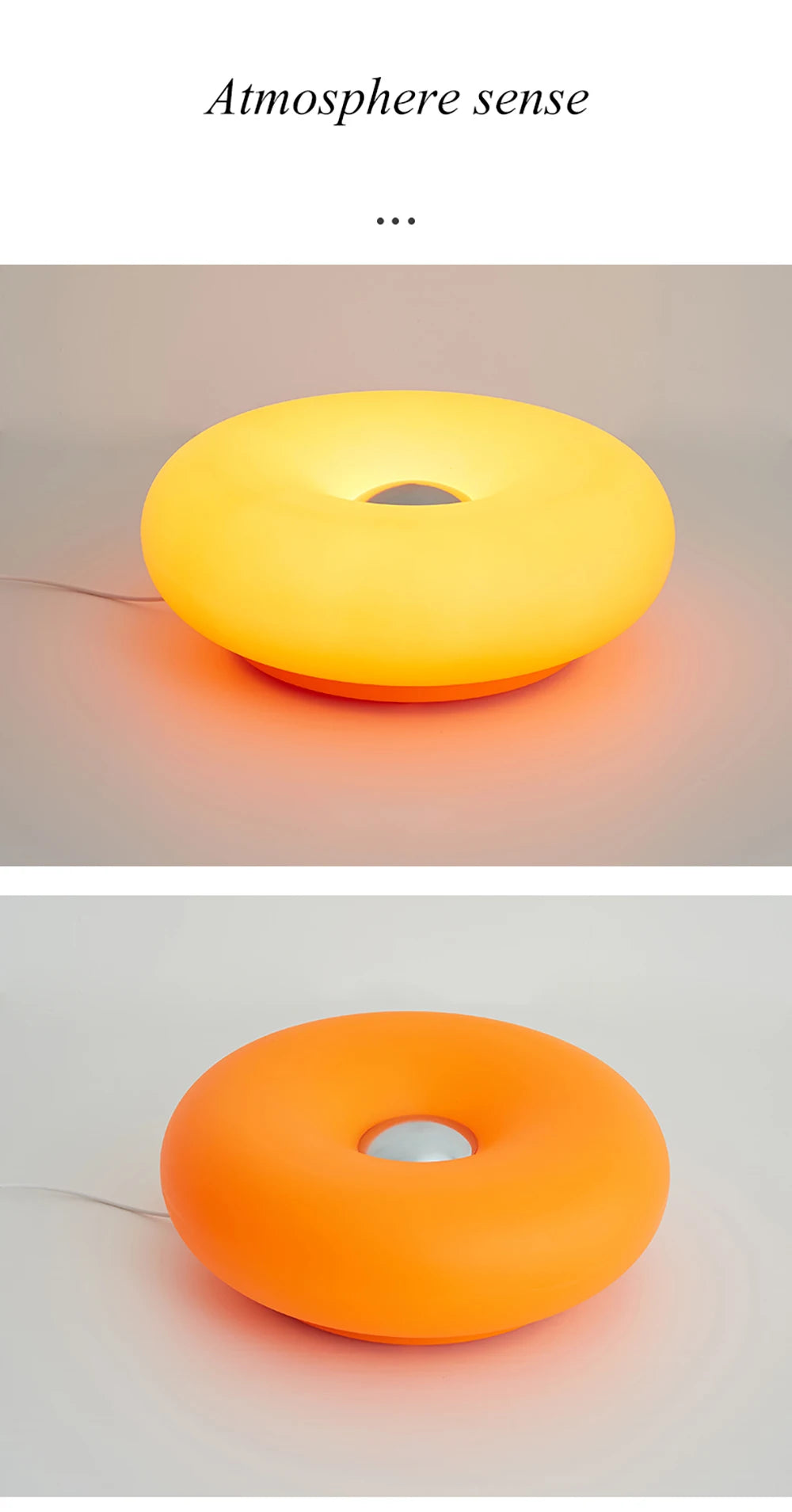 Bauhaus USB Table Lamp Donut Ambient Light