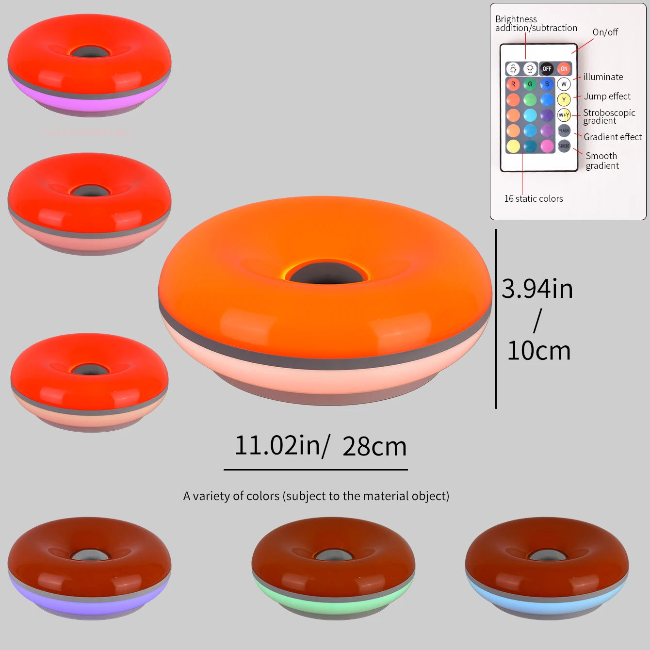 Bauhaus USB Table Lamp Donut Ambient Light