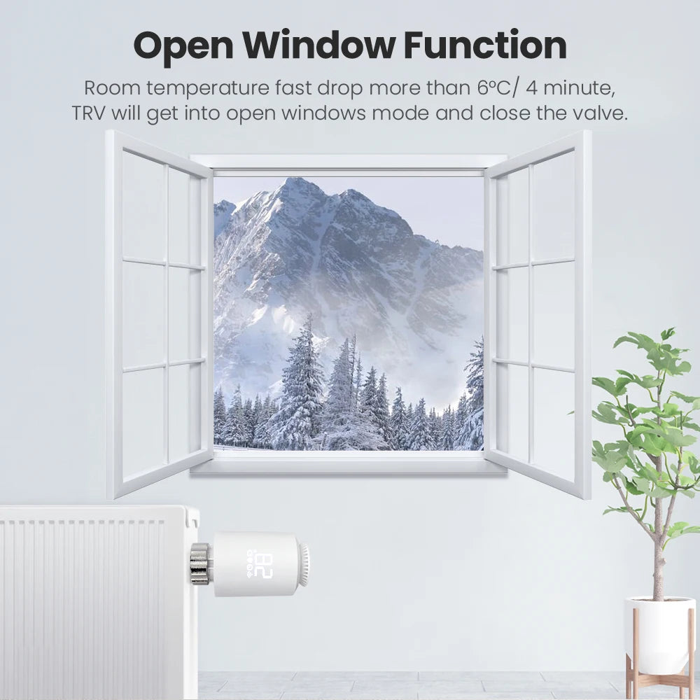AVATTO Tuya ZigBee3.0 Smart Thermostat Radiator Valve