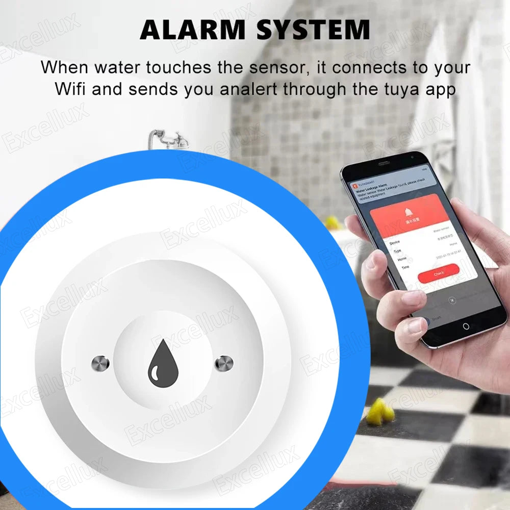 Tuya ZigBee Smart Water Leak Sensor