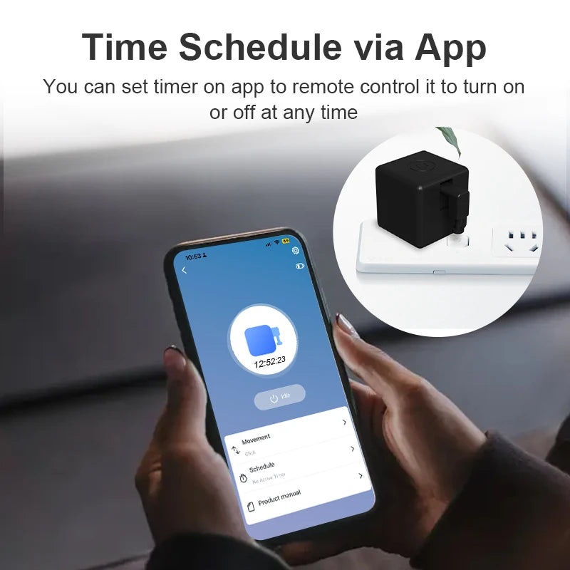 Tuya Zigbee Smart Fingerbot Switch Button Pusher