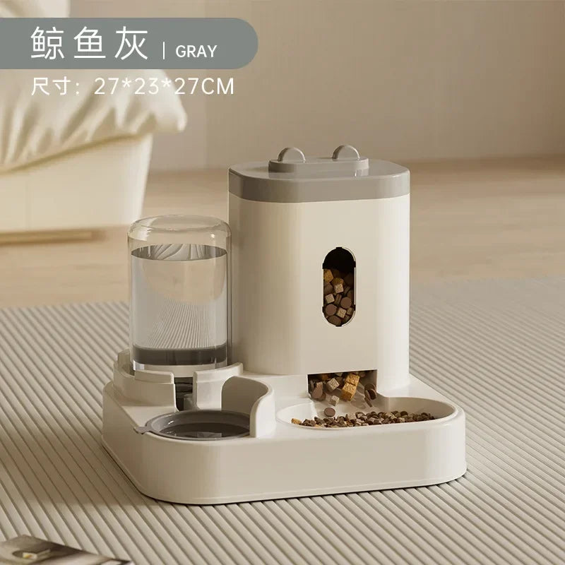 Automatic Pet Feeder and Water Dispenser