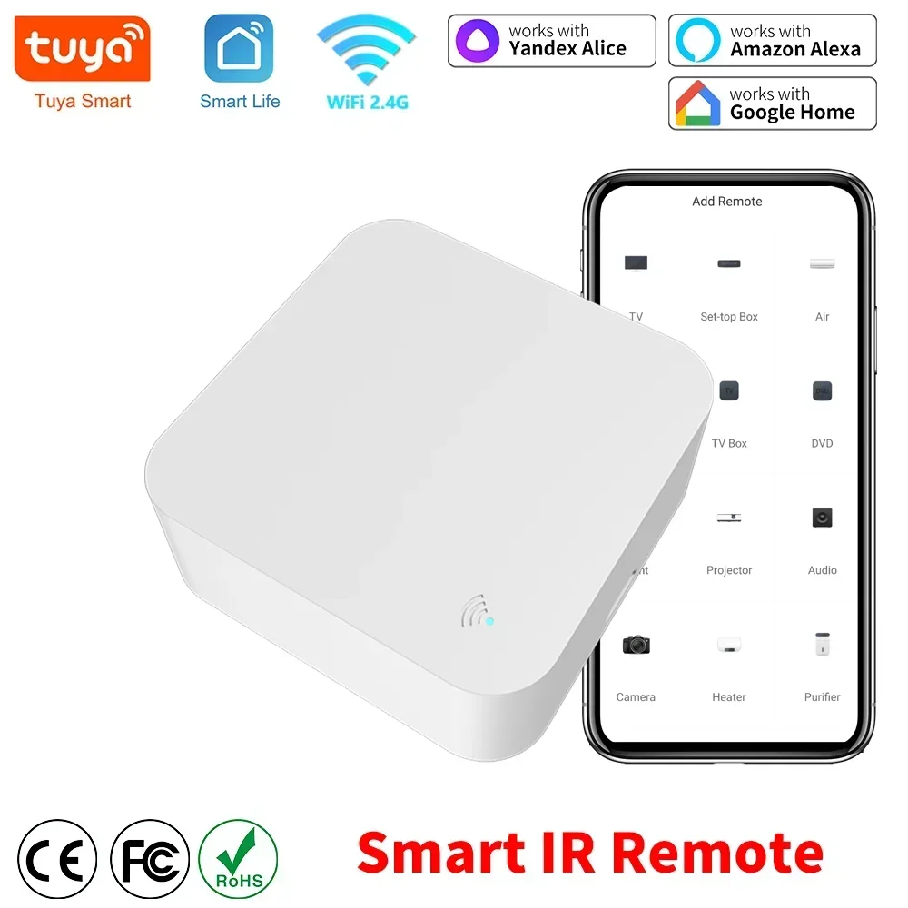 Tuya WiFi IR Smart Remote Control for TV & AC