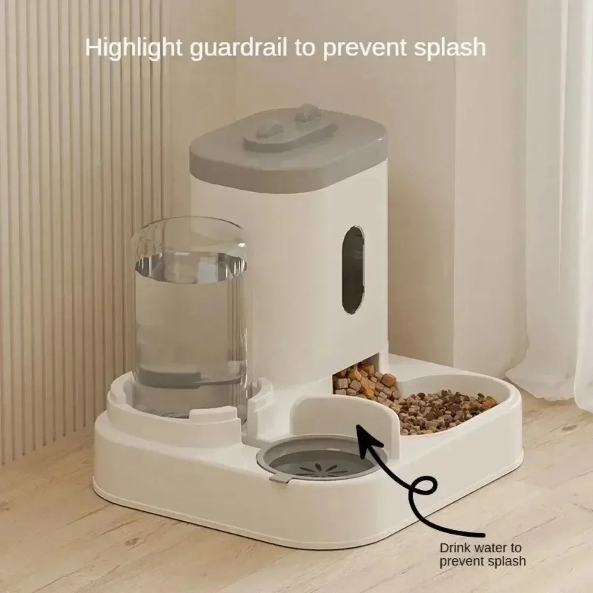 Automatic Pet Feeder and Water Dispenser