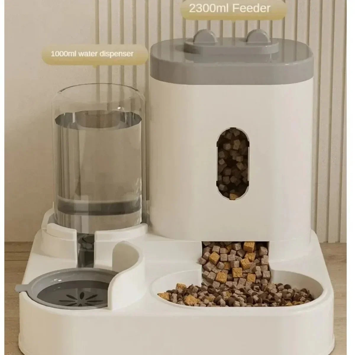 Automatic Pet Feeder and Water Dispenser