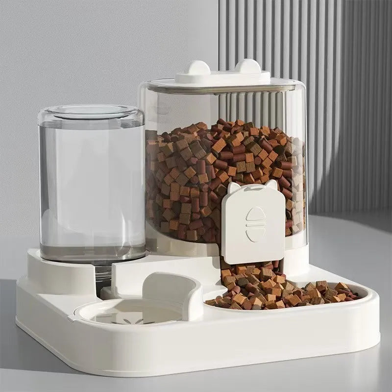 Automatic Pet Feeder and Water Dispenser