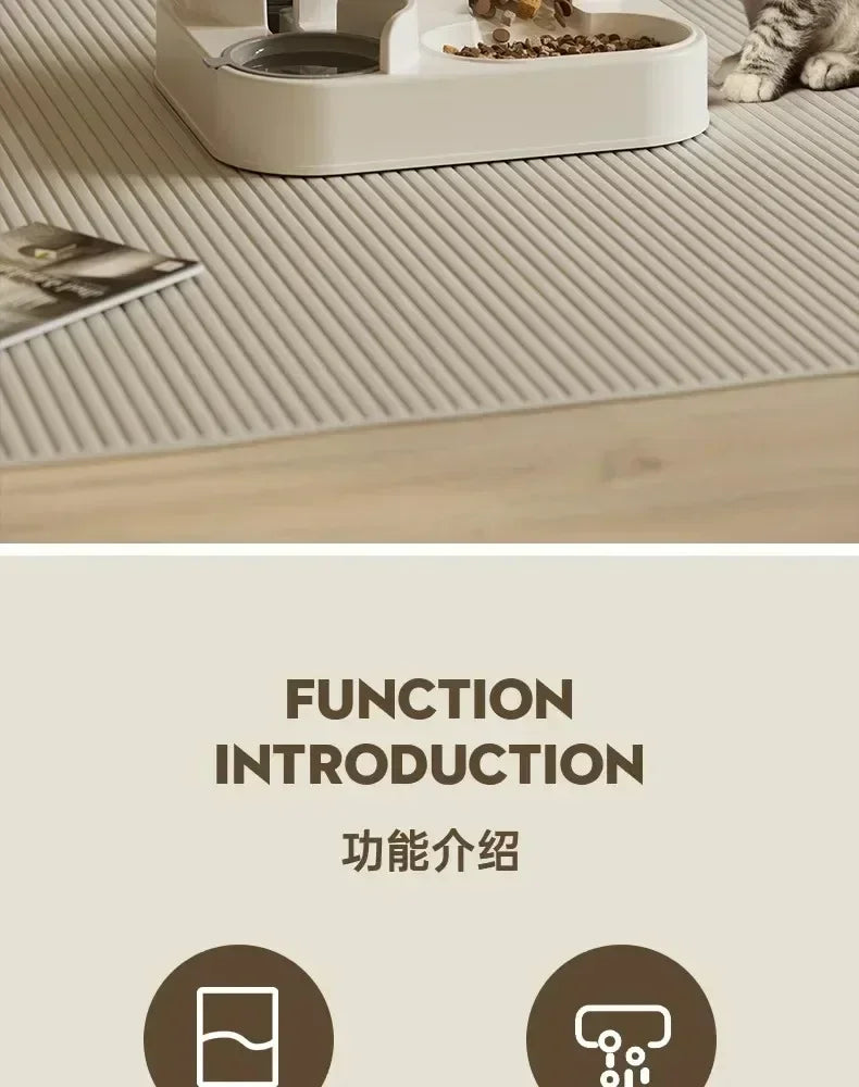 Automatic Pet Feeder and Water Dispenser