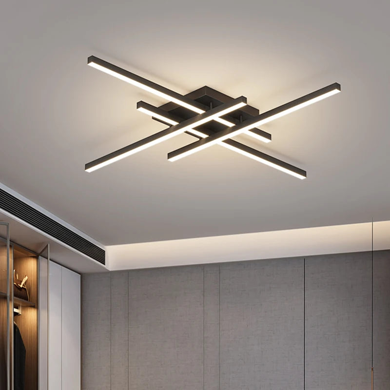 Modern LED Ceiling Light Minimalist Linear Lamp