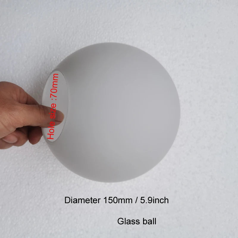 Modern Glass LED Pendant Light Hanging Chandelier