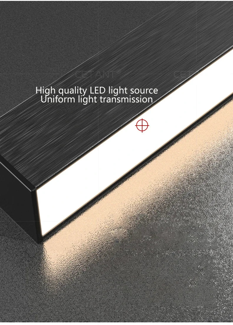 Modern LED Ceiling Light Minimalist Linear Lamp