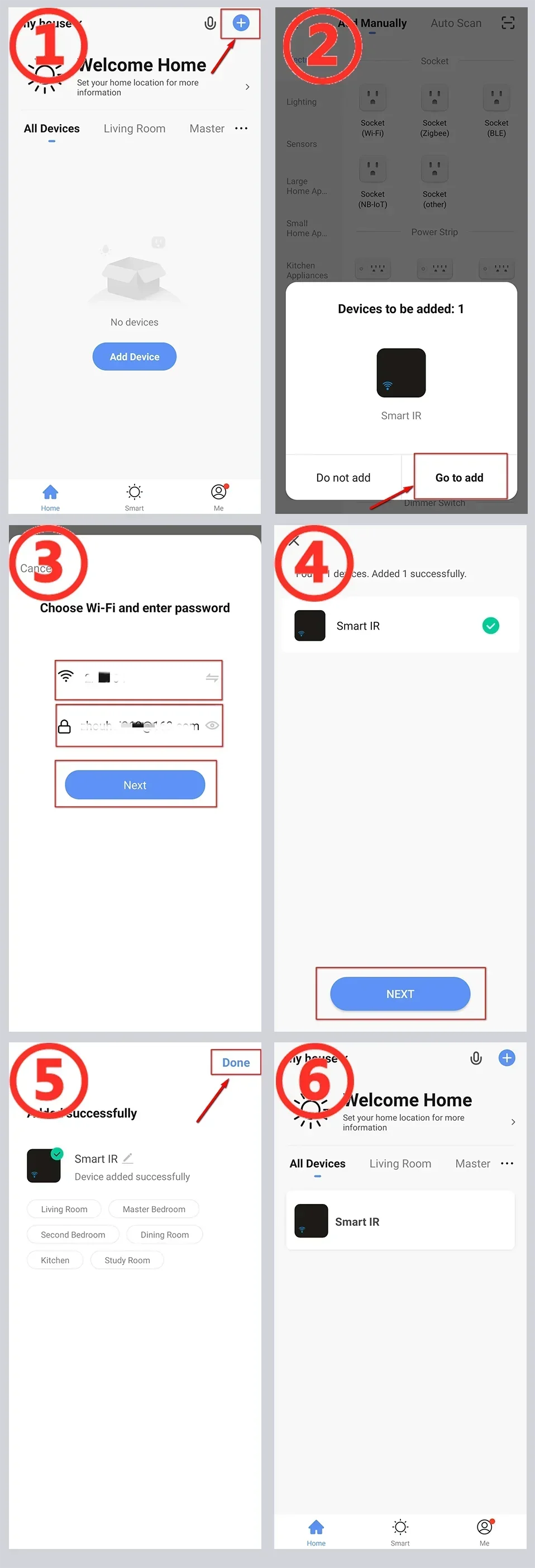 Tuya WiFi IR Smart Remote Control for TV & AC